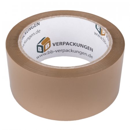 Adhesive tape brown, quietly unrolling 