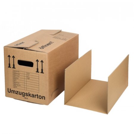 Moving box Compact including hanging file insert 